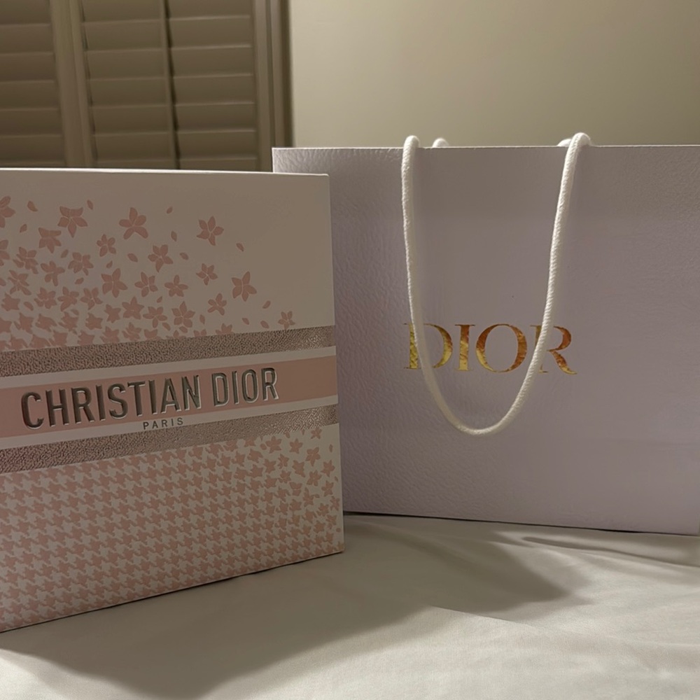 Christian Dior Pink Floral Gift Box